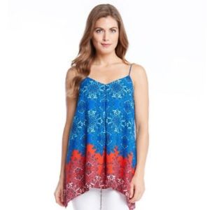 Karen Kane Blouse Free Spirit Trapeze Blouse XL